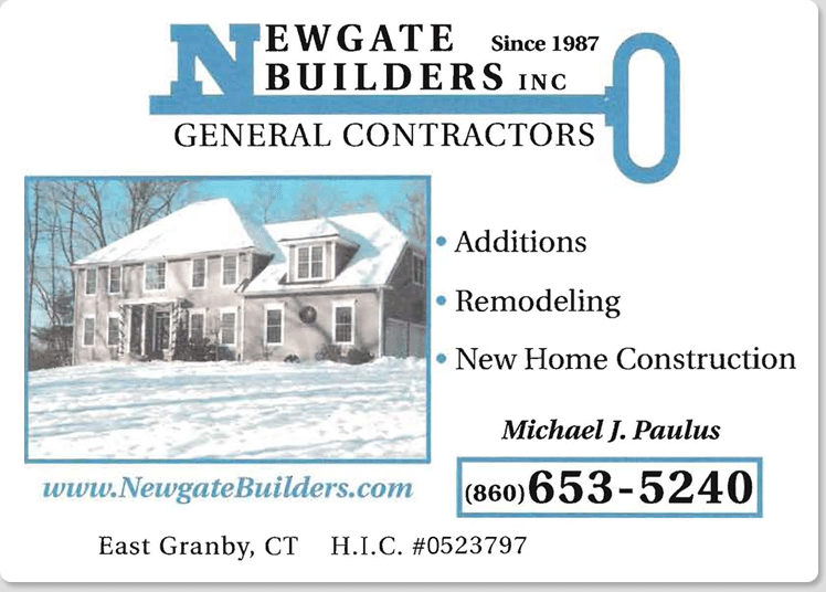 Newgate Builders East Granby, CT